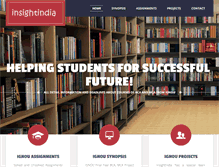 Tablet Screenshot of insightindia.biz